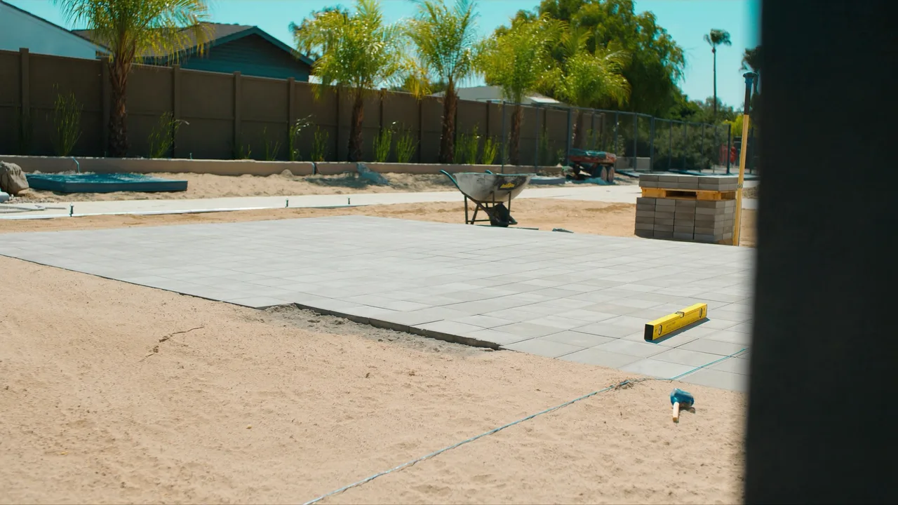 Paver Installation